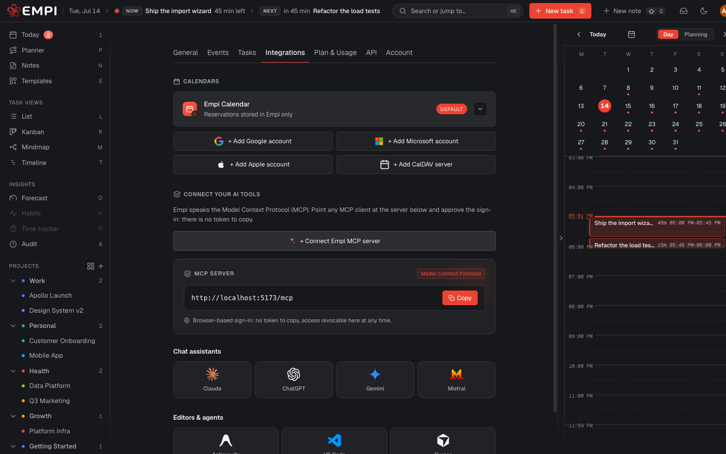 Connect your AI tools